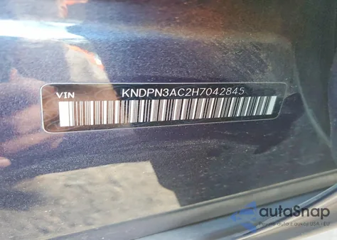 2017 Kia Sportage Ex z USA, uszkodzony, nr VIN KNDPN3AC2H7042845